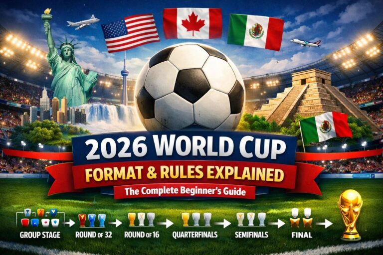 2026 World Cup Format & Rules Explained: The Complete Beginner's Guide 8 2026 world cup format rules beginners guide banner usa canada mexico