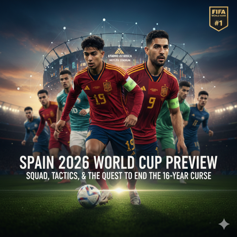 Spain 2026 World Cup Preview: Squad, Tactics, Key Players & Championship Chances